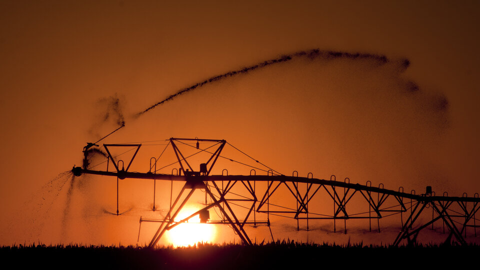 center pivot irrigation